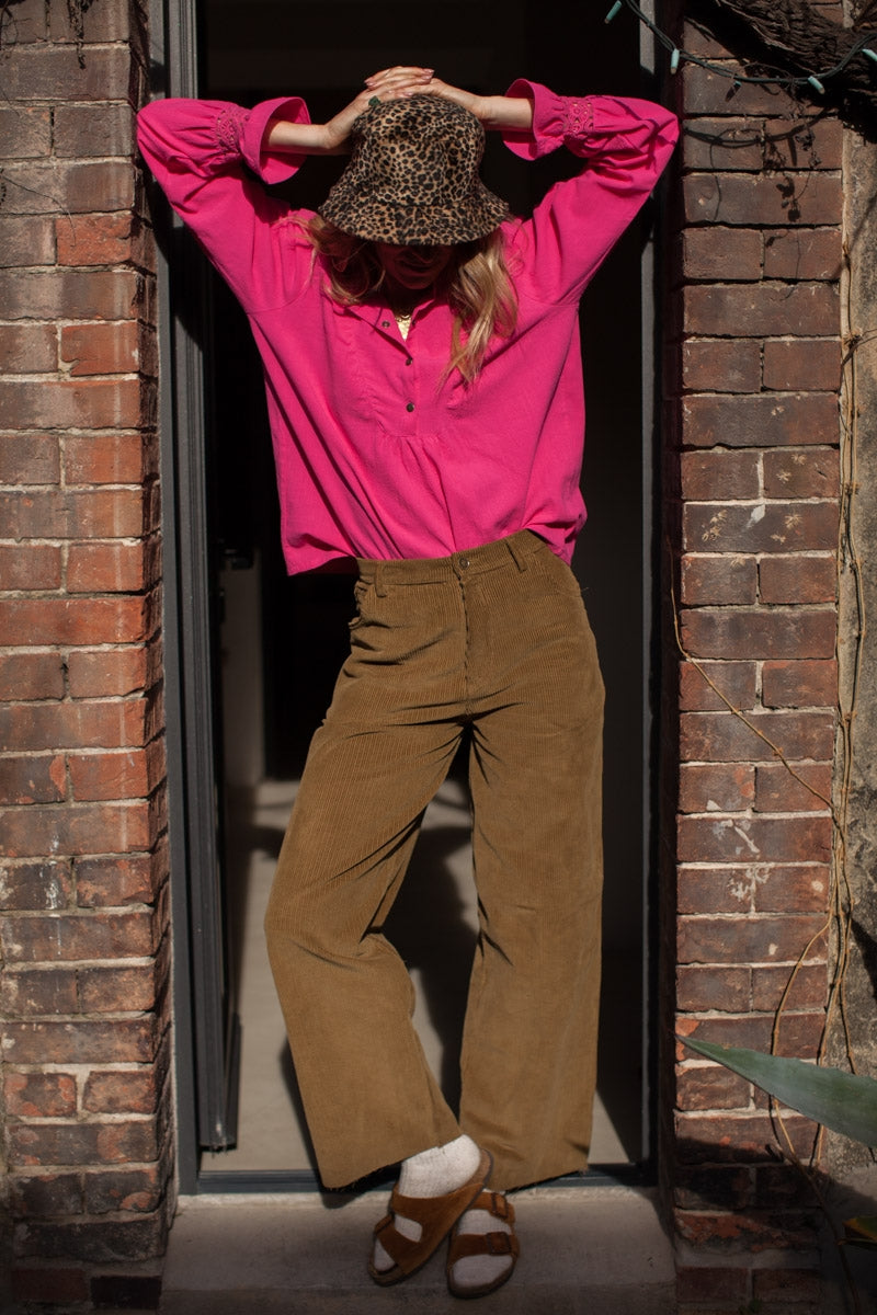 BLOUSE HILMA fushia-OUTLET-Fushia-marlot-paris