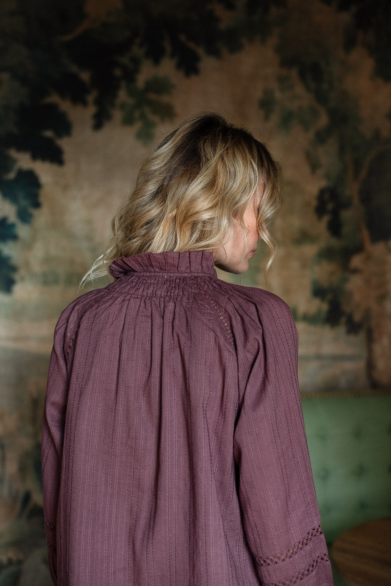 Blouse Daisy prune-FEMME-prune-marlot-paris