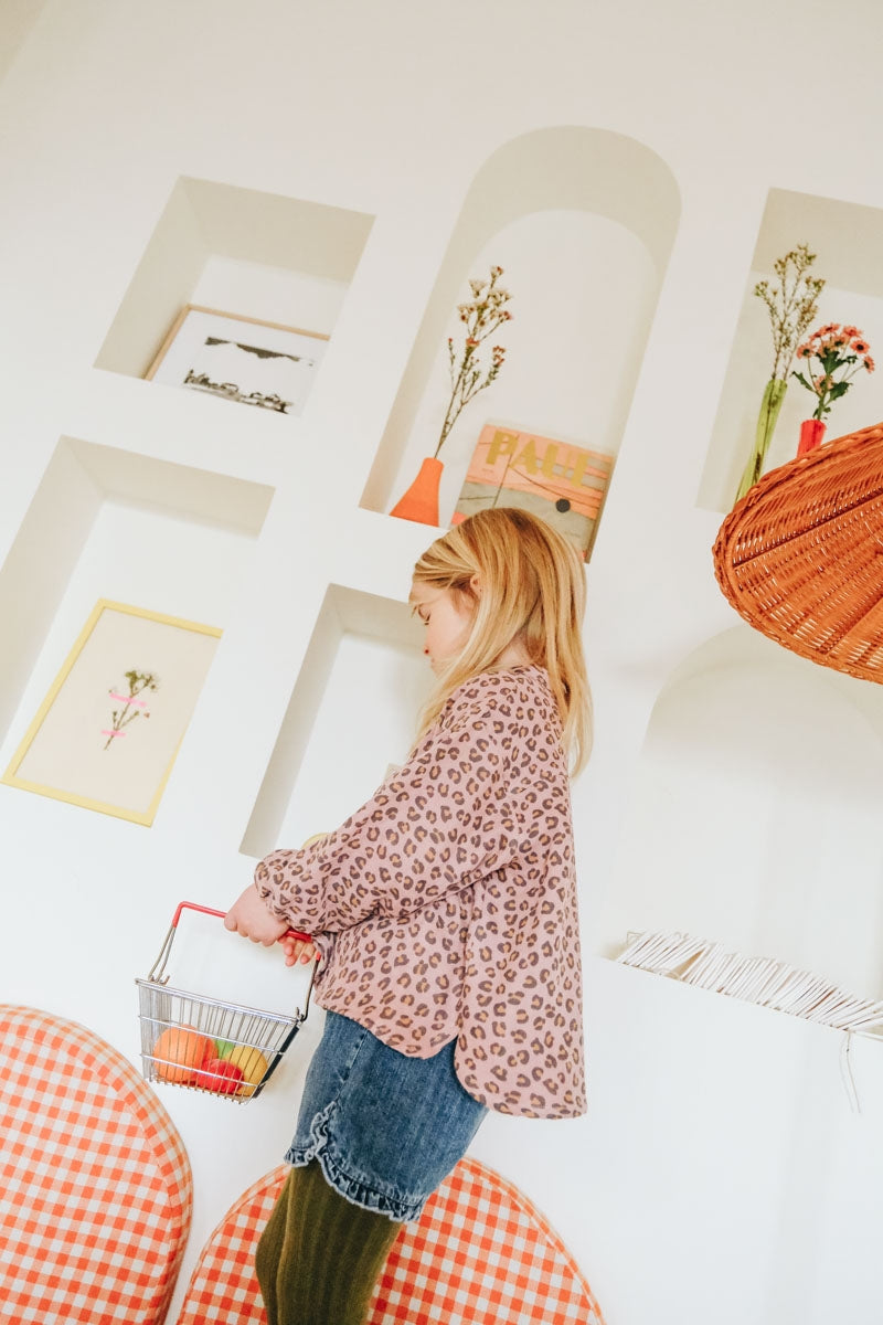 Blouse Hazel léopard mauve-Enfant-léopard mauve-marlot-paris