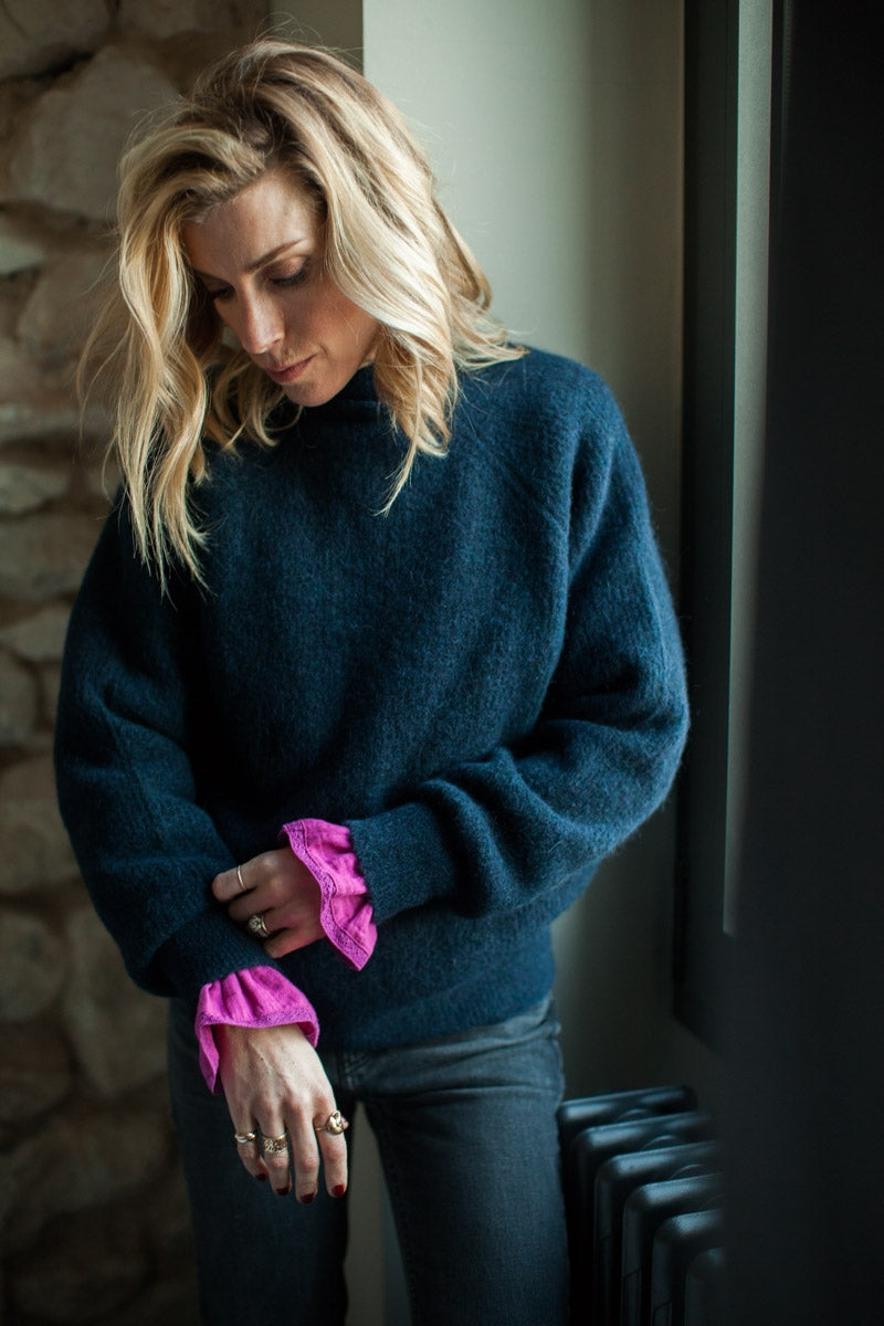 Blouse Peony carmin-OUTLET-CARMIN-marlot-paris