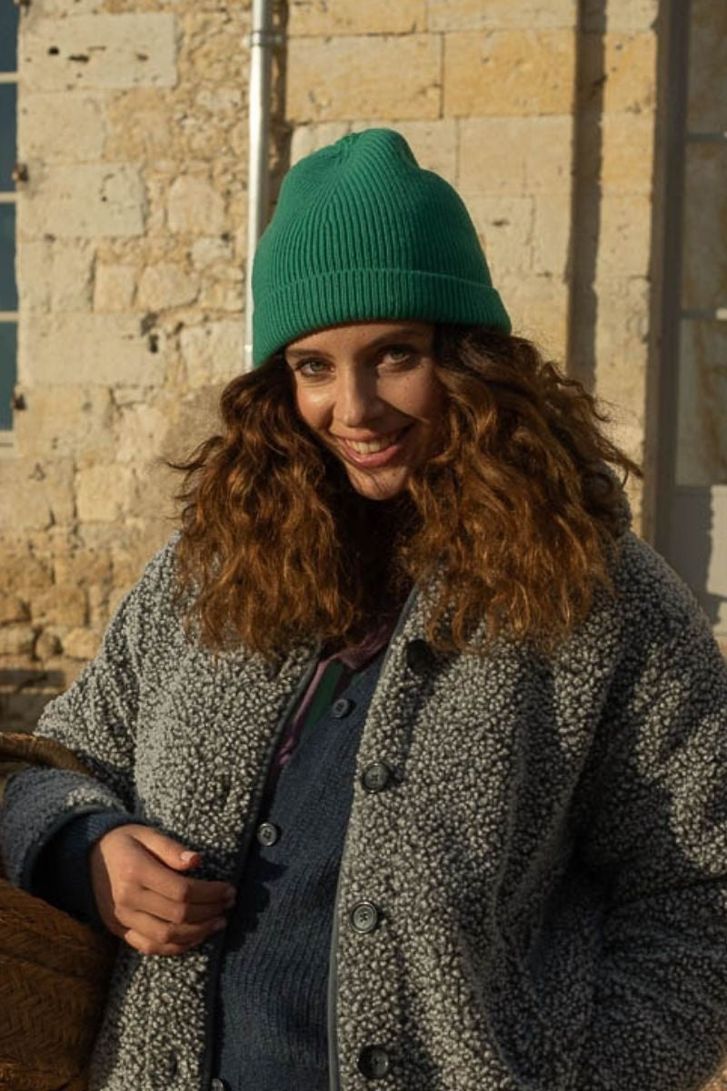 Bonnet Mila émeraude-FEMME-vert émeraude-marlot-paris
