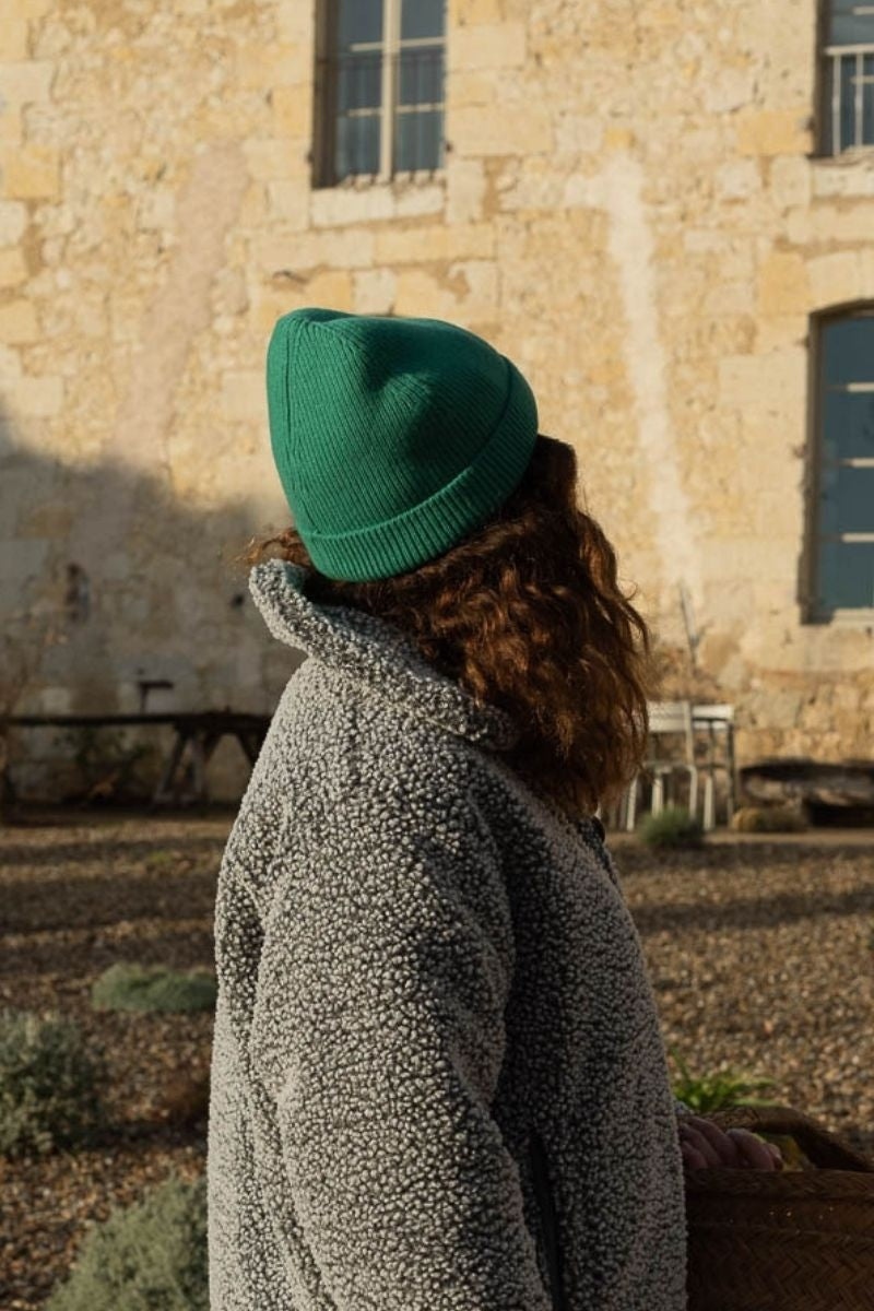 Bonnet Mila émeraude-FEMME-vert émeraude-marlot-paris