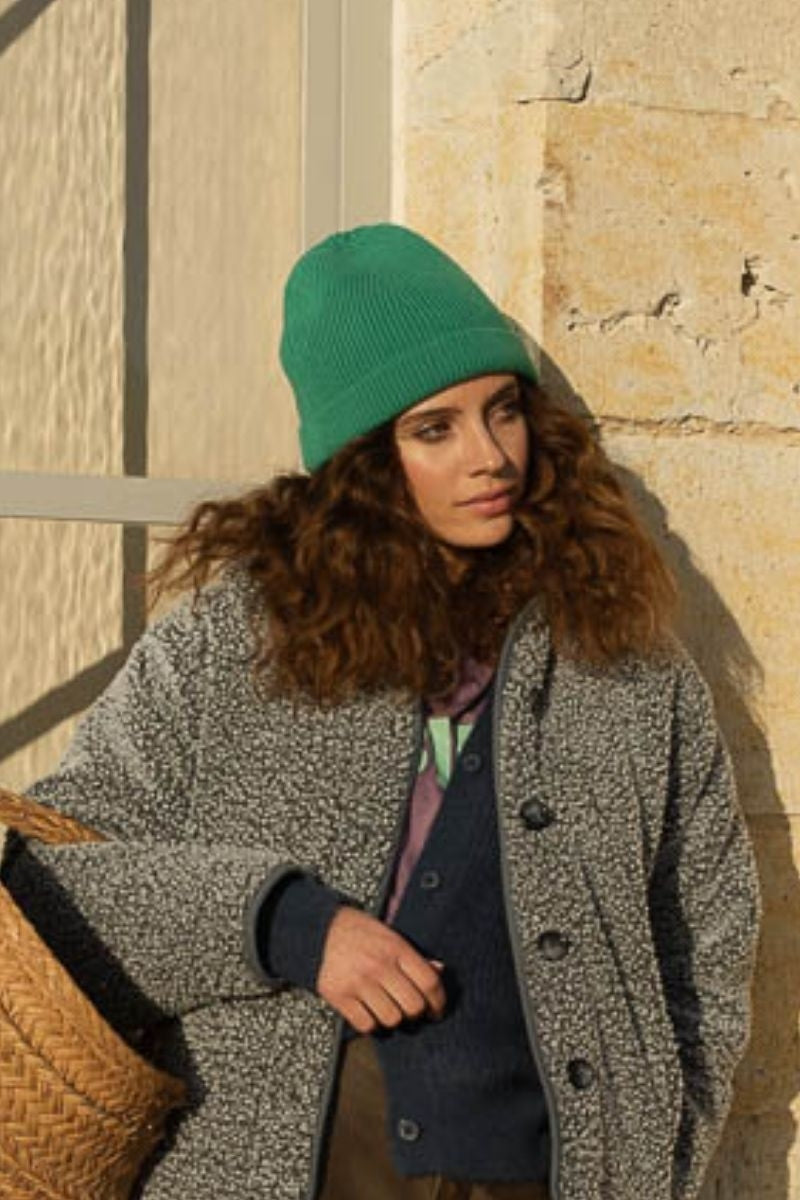 Bonnet Mila émeraude-FEMME-vert émeraude-marlot-paris