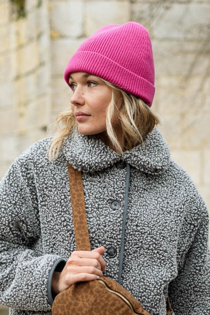 Bonnet Mila fushia-FEMME-Fushia-marlot-paris