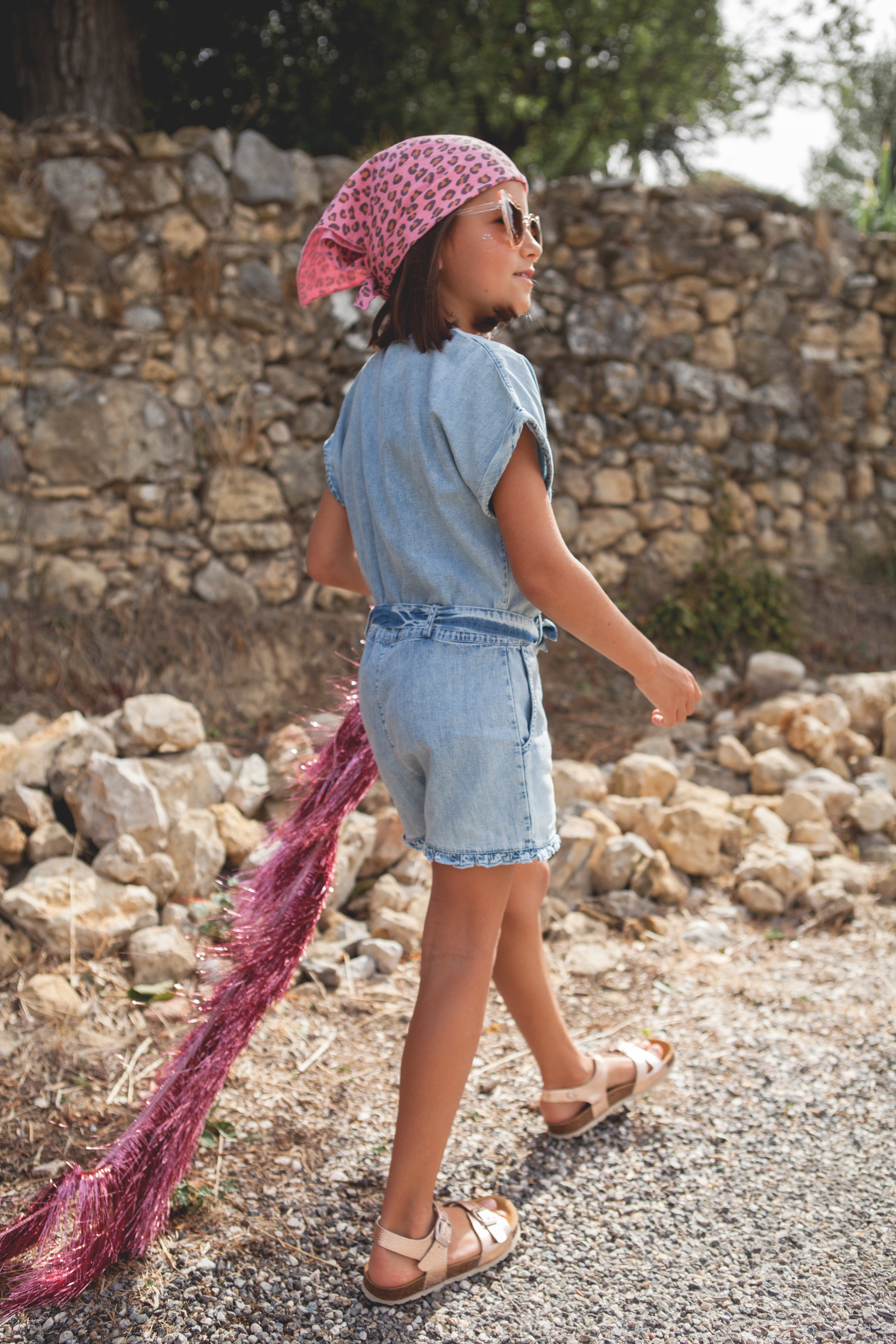 COMBISHORT MARTHE denim bleach-OUTLET-bleach denim-marlot-paris