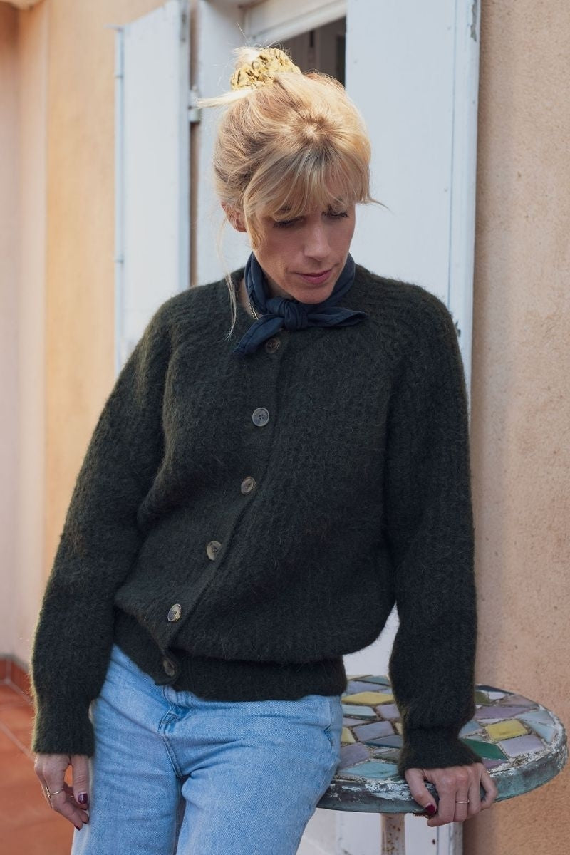 Cardigan Boréal kaki-FEMME-kaki-marlot-paris