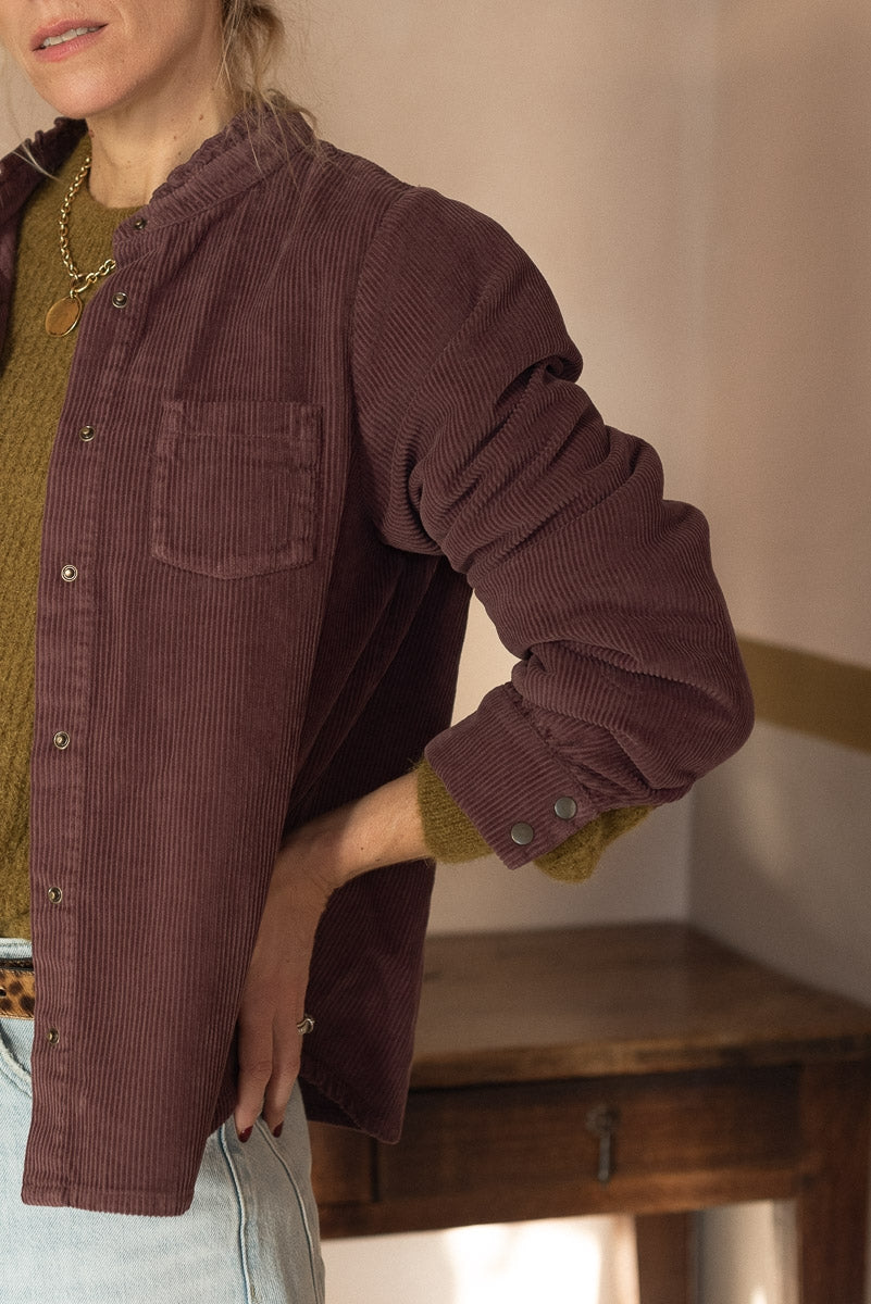 Chemise Lilou prune-FEMME-prune-marlot-paris