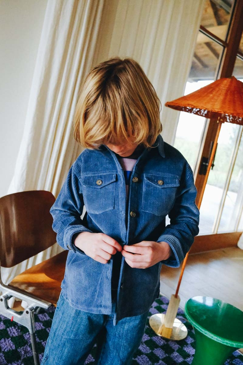 Chemise Oscar bleu céleste-Enfant-bleu céleste-marlot-paris