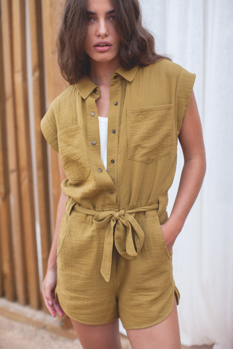 Combinaison Helena olive-OUTLET-HUILE D'OLIVE-marlot-paris