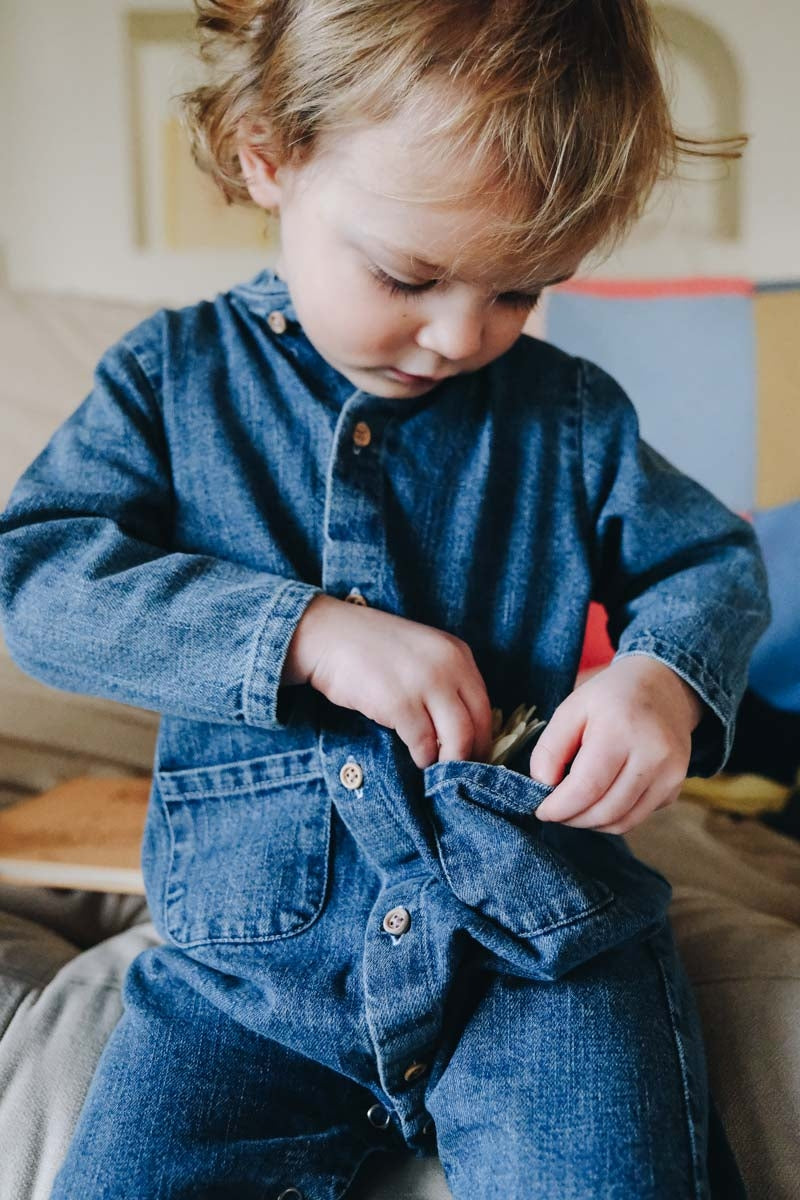 Combinaison Osaka denim-Bébé-denim brut-marlot-paris