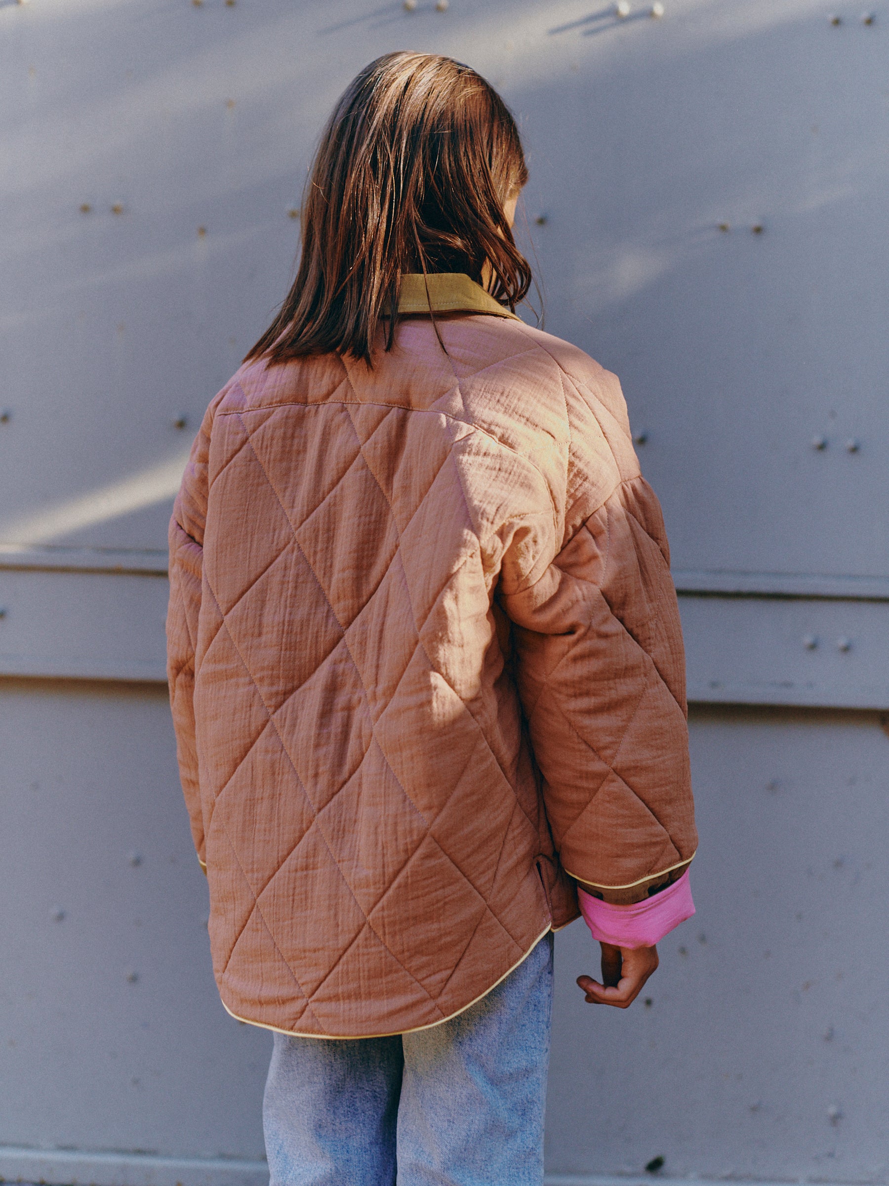 Henriette mocha jacket