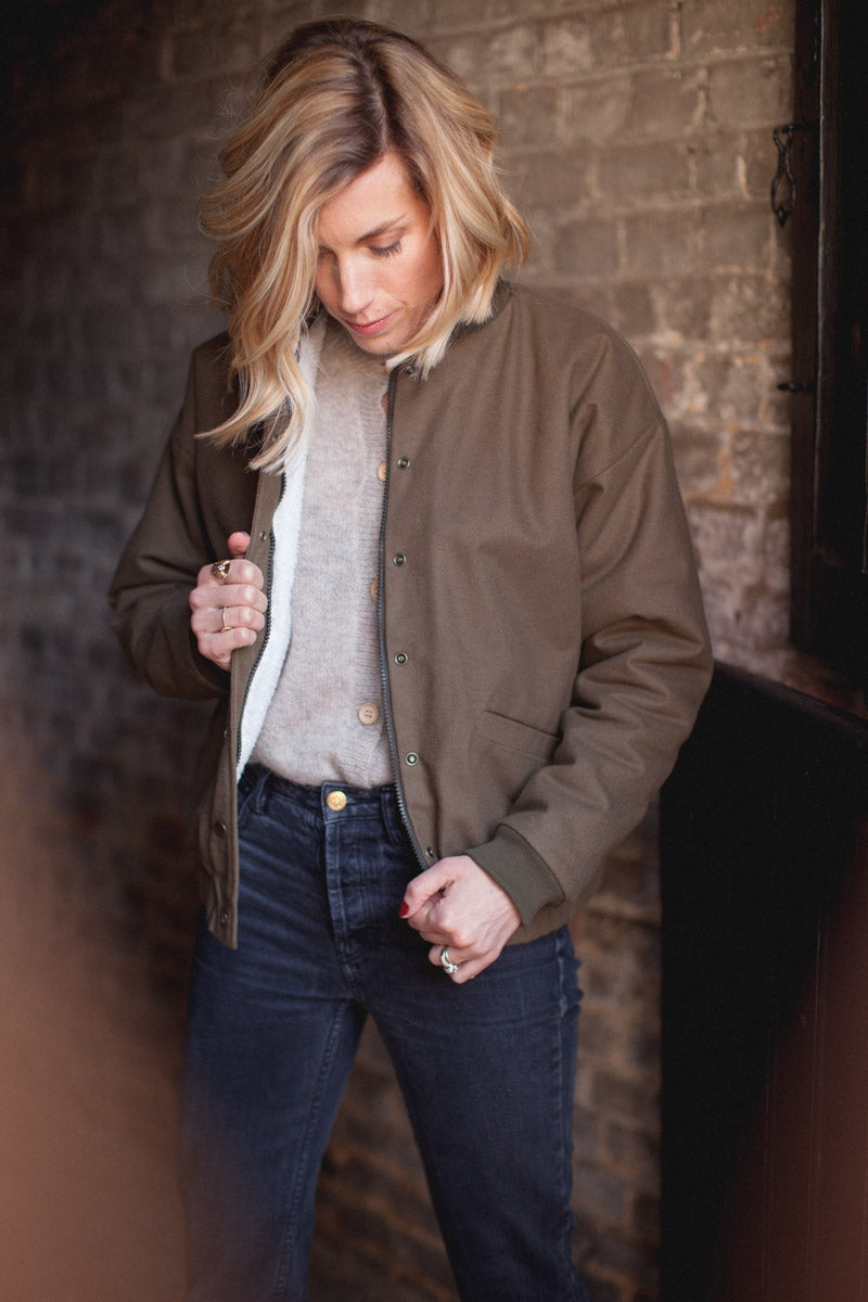 Manteau Nine Olive-OUTLET-olive-marlot-paris