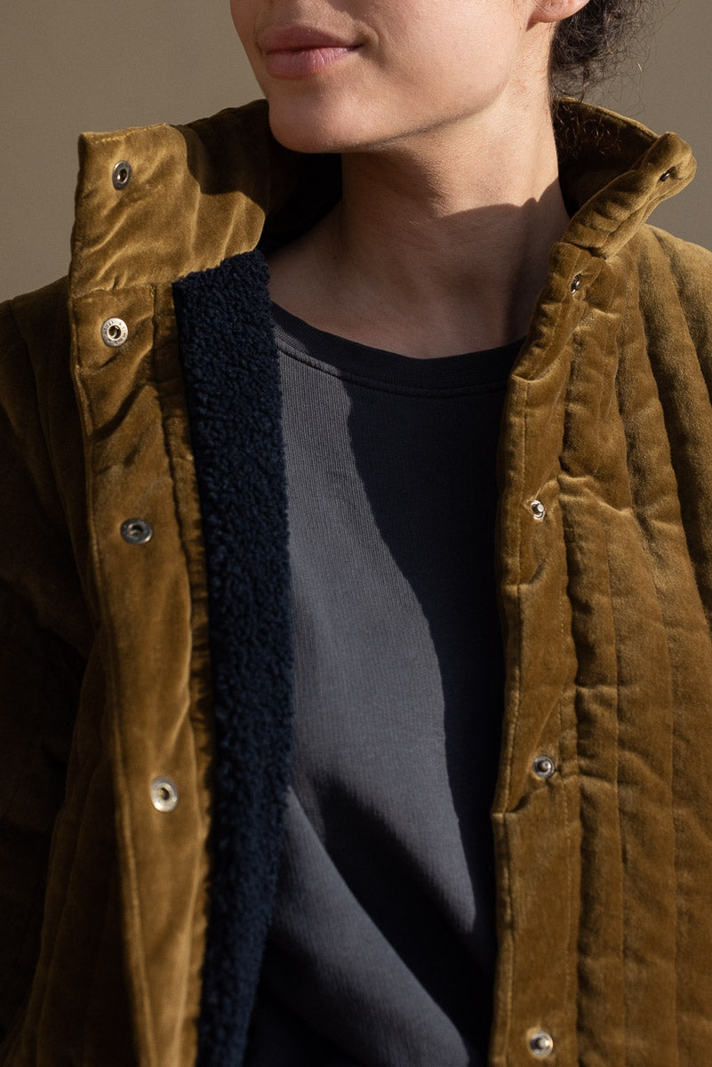 Manteau Rita bronze-FEMME-bronze-marlot-paris