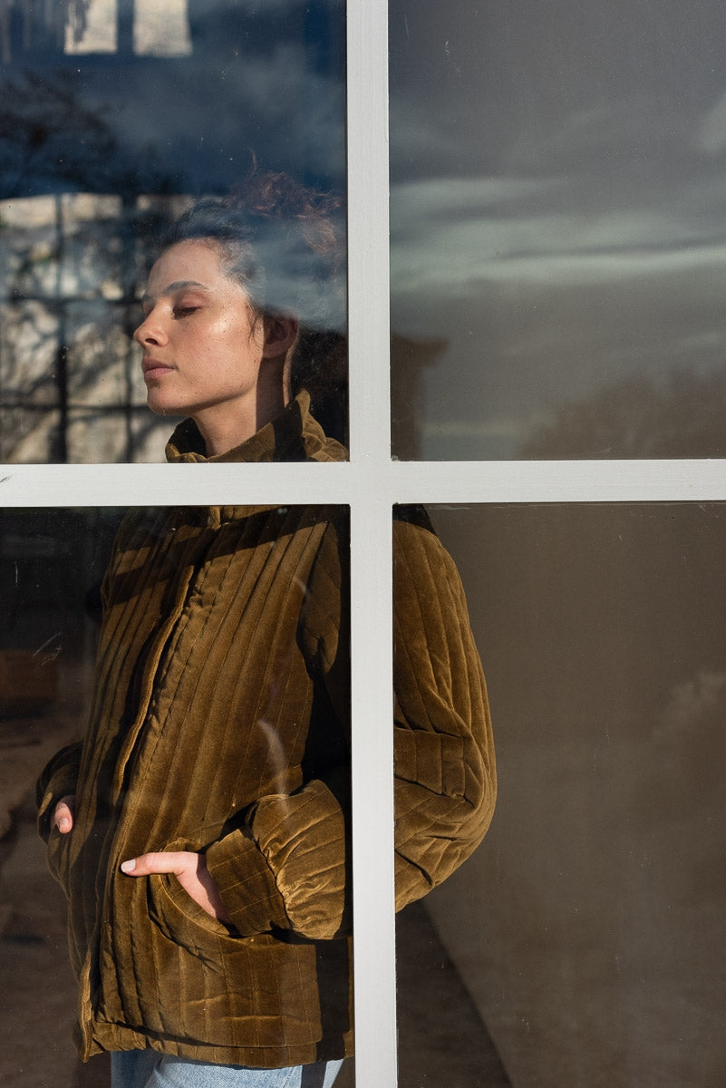 Manteau Rita bronze-FEMME-bronze-marlot-paris