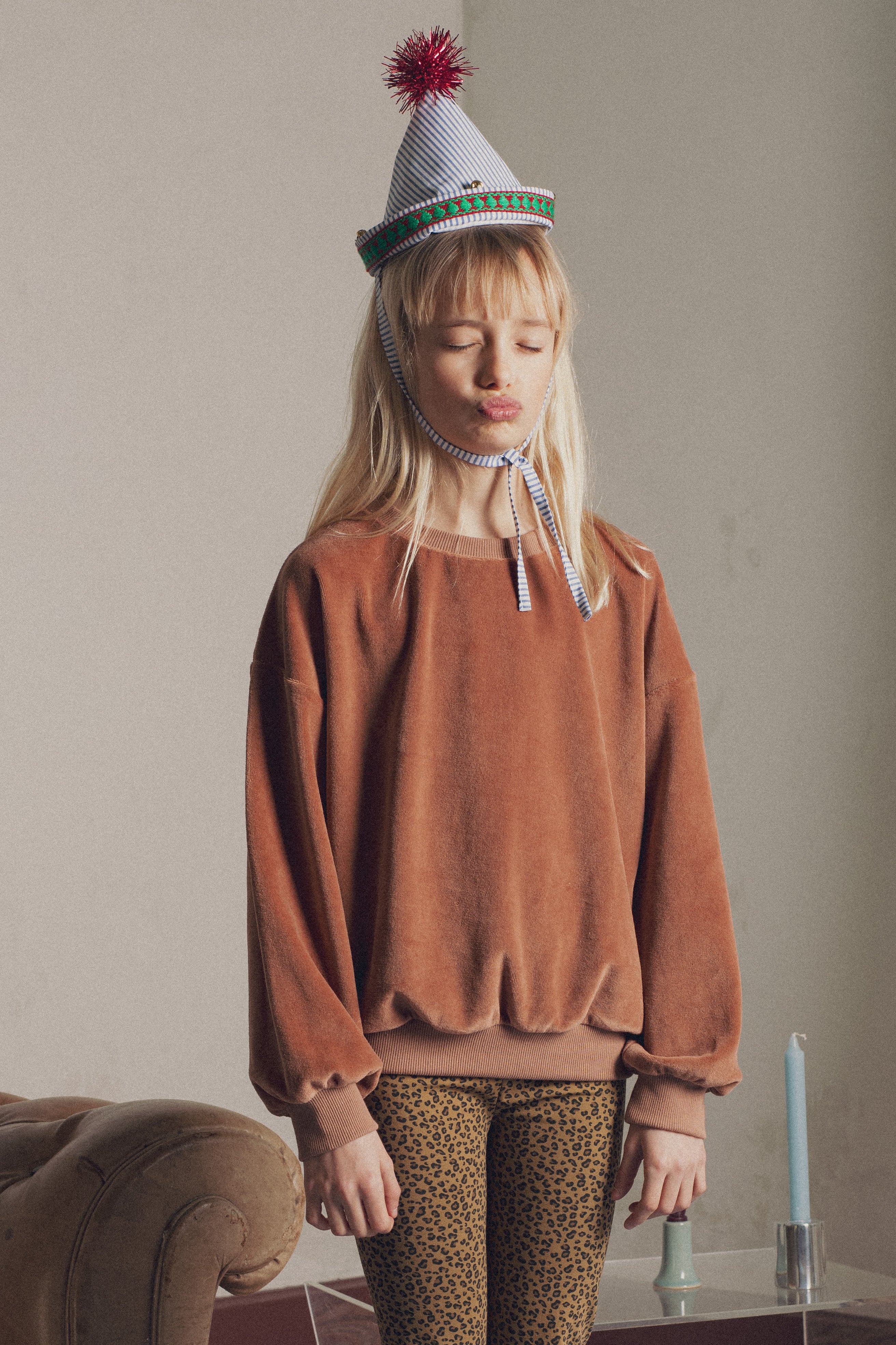Maxime Mocha Sweatshirt