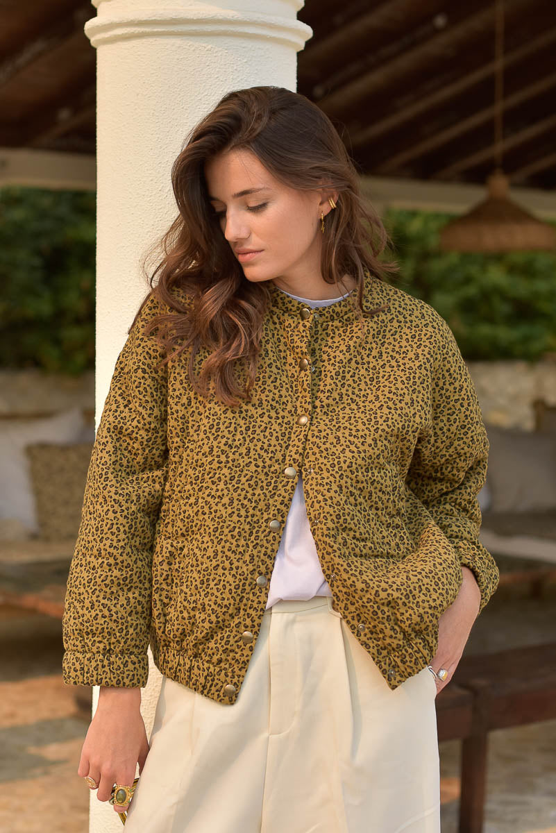 Blouson Milo léopard-Femme-léopard bronze-marlot-paris