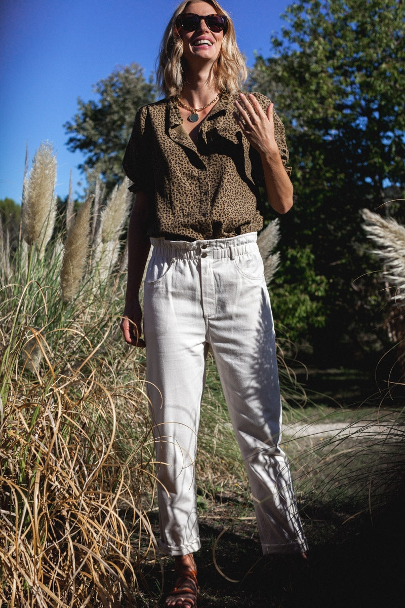 PANTALON HÉLIA vanille-OUTLET-vanille-marlot-paris