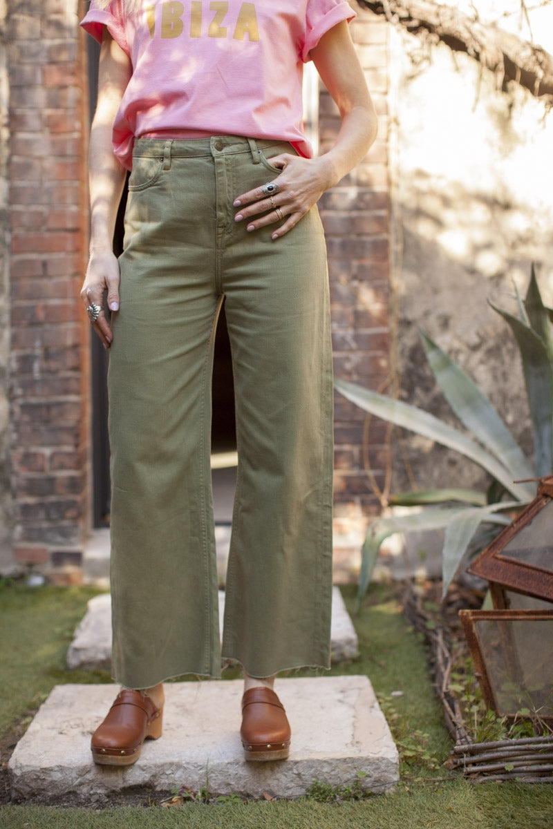 Pantalon Thelma thym-OUTLET-Vert tilleul-marlot-paris