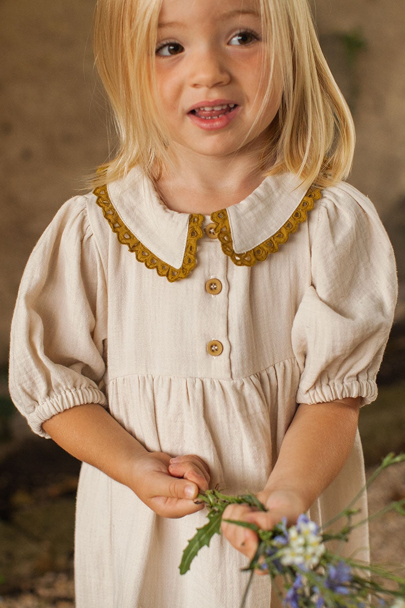 ROBE BERRY vanille-OUTLET-vanille-marlot-paris