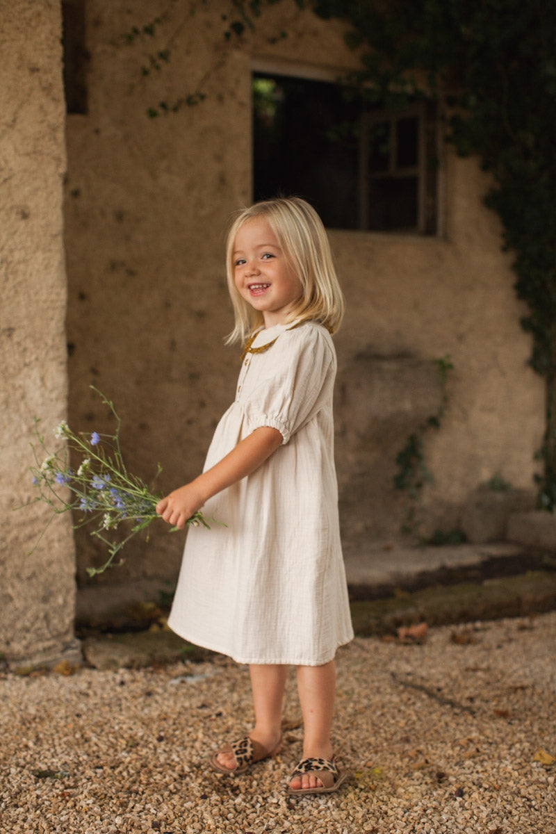 ROBE BERRY vanille-OUTLET-vanille-marlot-paris