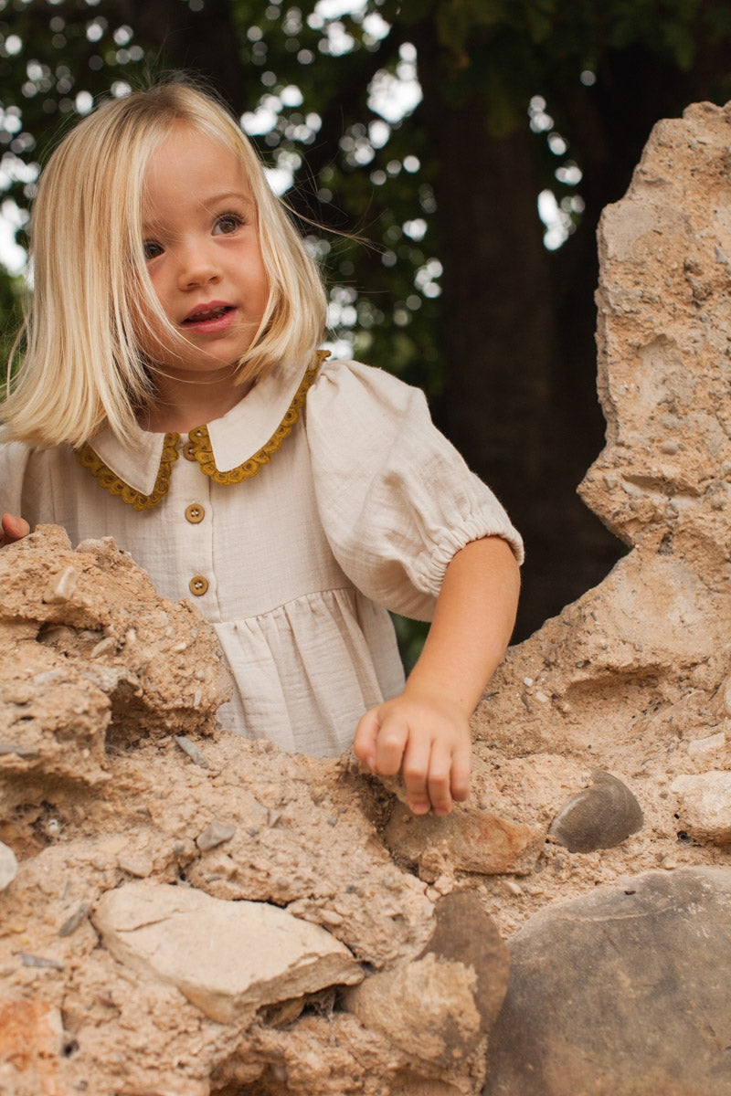 ROBE BERRY vanille-OUTLET-vanille-marlot-paris