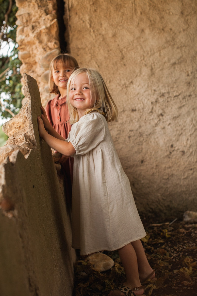 ROBE BERRY vanille-OUTLET-vanille-marlot-paris