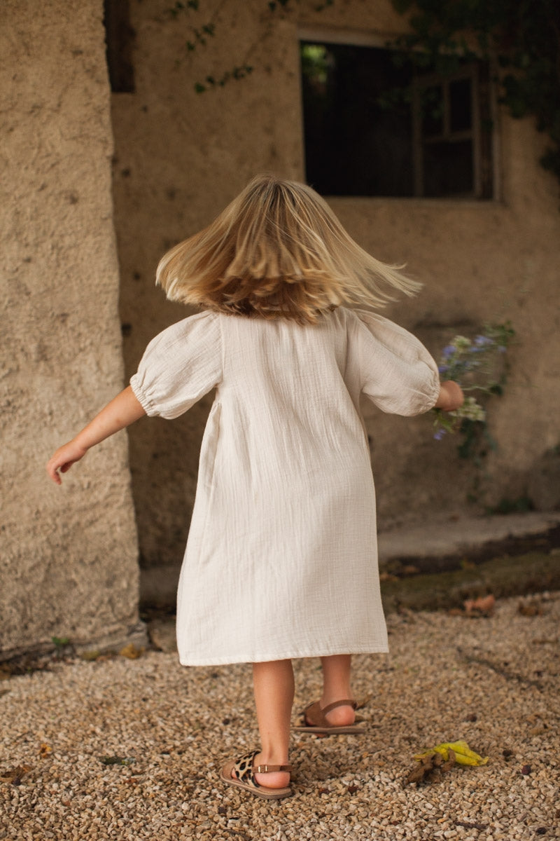 ROBE BERRY vanille-OUTLET-vanille-marlot-paris