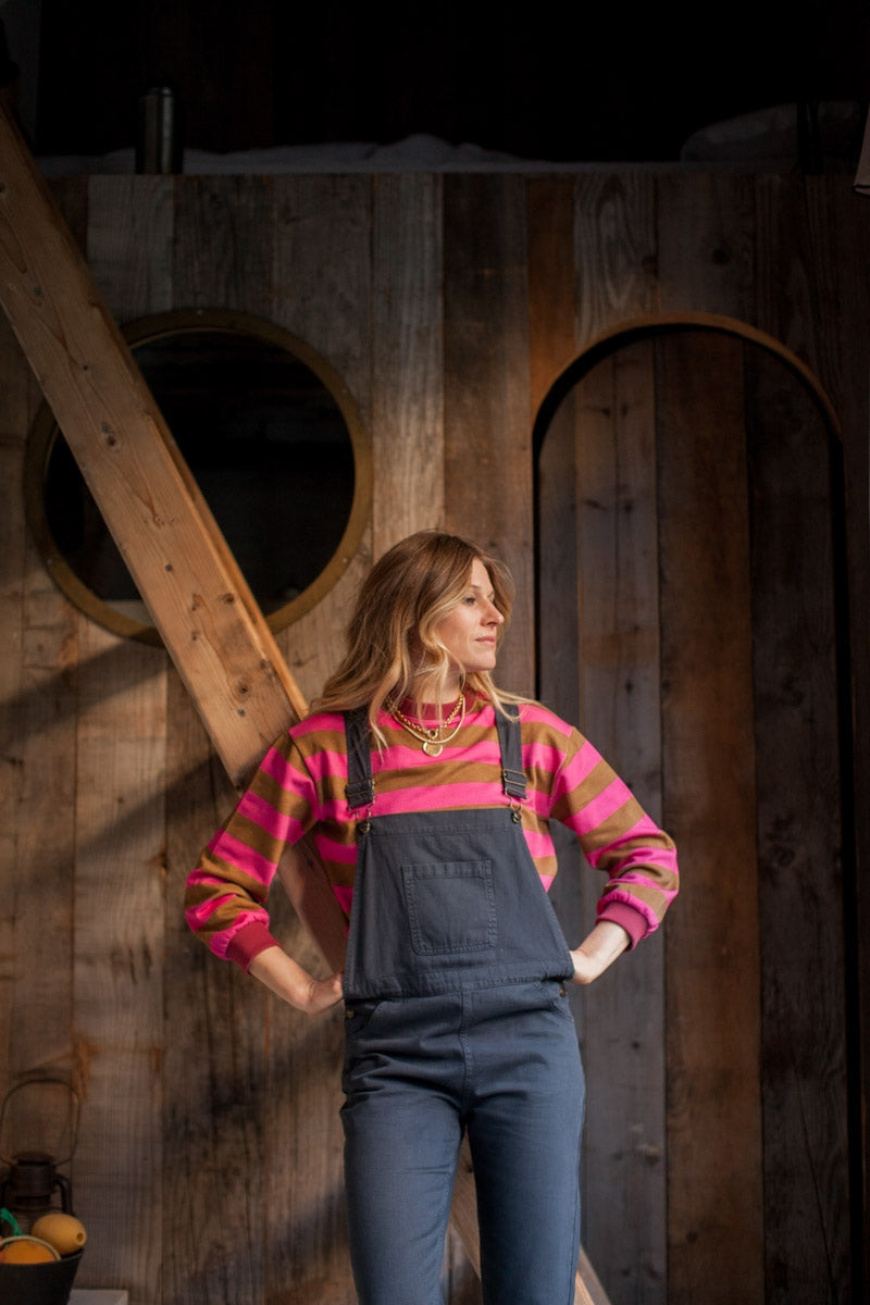 SALOPETTE IDA indigo-OUTLET-BLEU INDIGO-marlot-paris