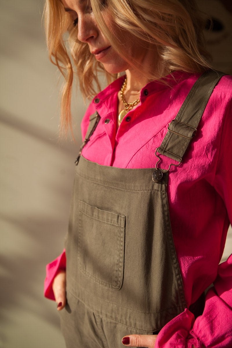 SALOPETTE IDA kaki-OUTLET-kaki-marlot-paris