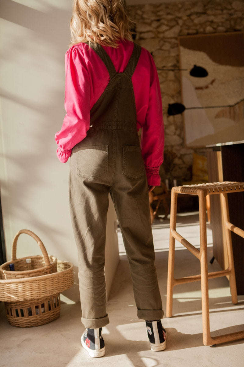 SALOPETTE IDA kaki-OUTLET-kaki-marlot-paris