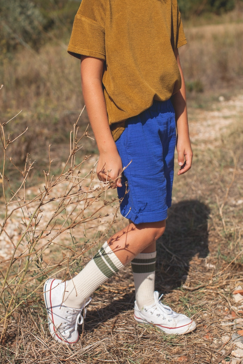 SHORT ERNEST bleu roi-COLLAB-BLEU ROI-marlot-paris