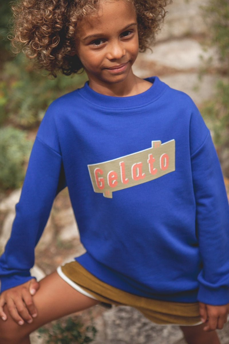 SWEAT POPPY bleu roi-OUTLET-BLEU ROI-marlot-paris