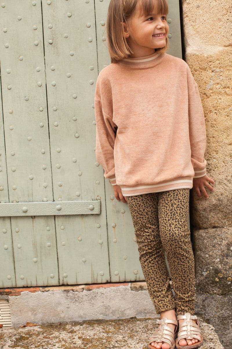 SWEAT POPPY rose poudré-OUTLET-rose poudré-marlot-paris