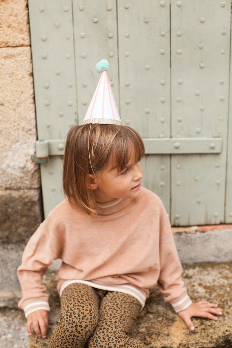 SWEAT POPPY rose poudré-OUTLET-rose poudré-marlot-paris