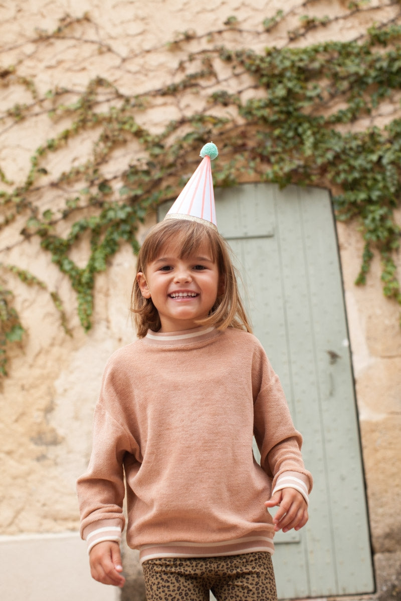 SWEAT POPPY rose poudré-OUTLET-rose poudré-marlot-paris