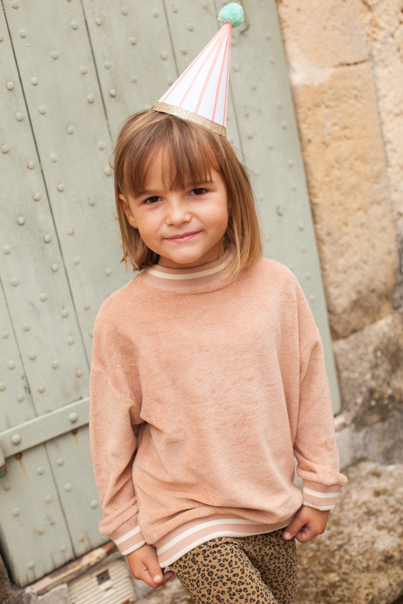 SWEAT POPPY rose poudré-OUTLET-rose poudré-marlot-paris