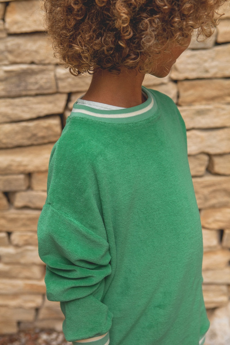 SWEAT POPPY vert aqua-OUTLET-VERT AQUA-marlot-paris