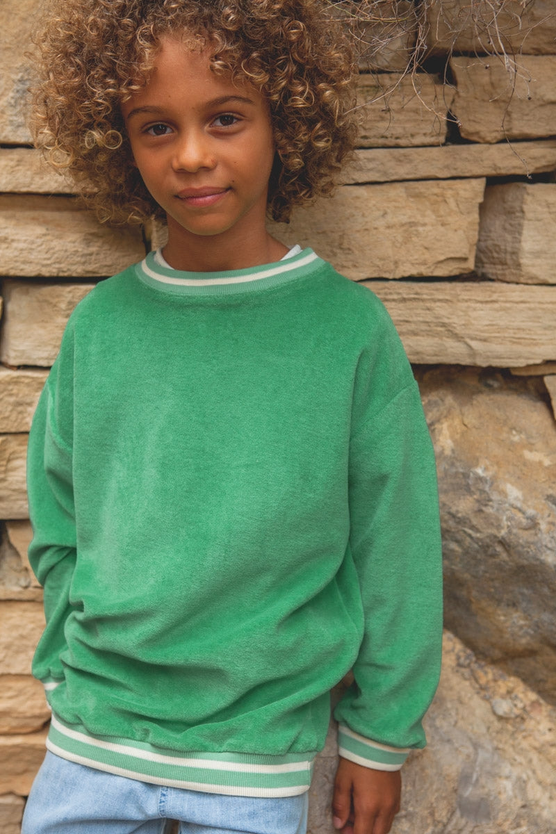 SWEAT POPPY vert aqua-OUTLET-VERT AQUA-marlot-paris