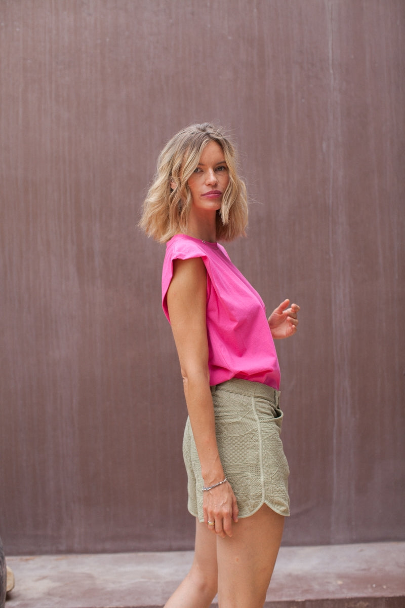 Short Gili sauge-OUTLET-vert sauge-marlot-paris
