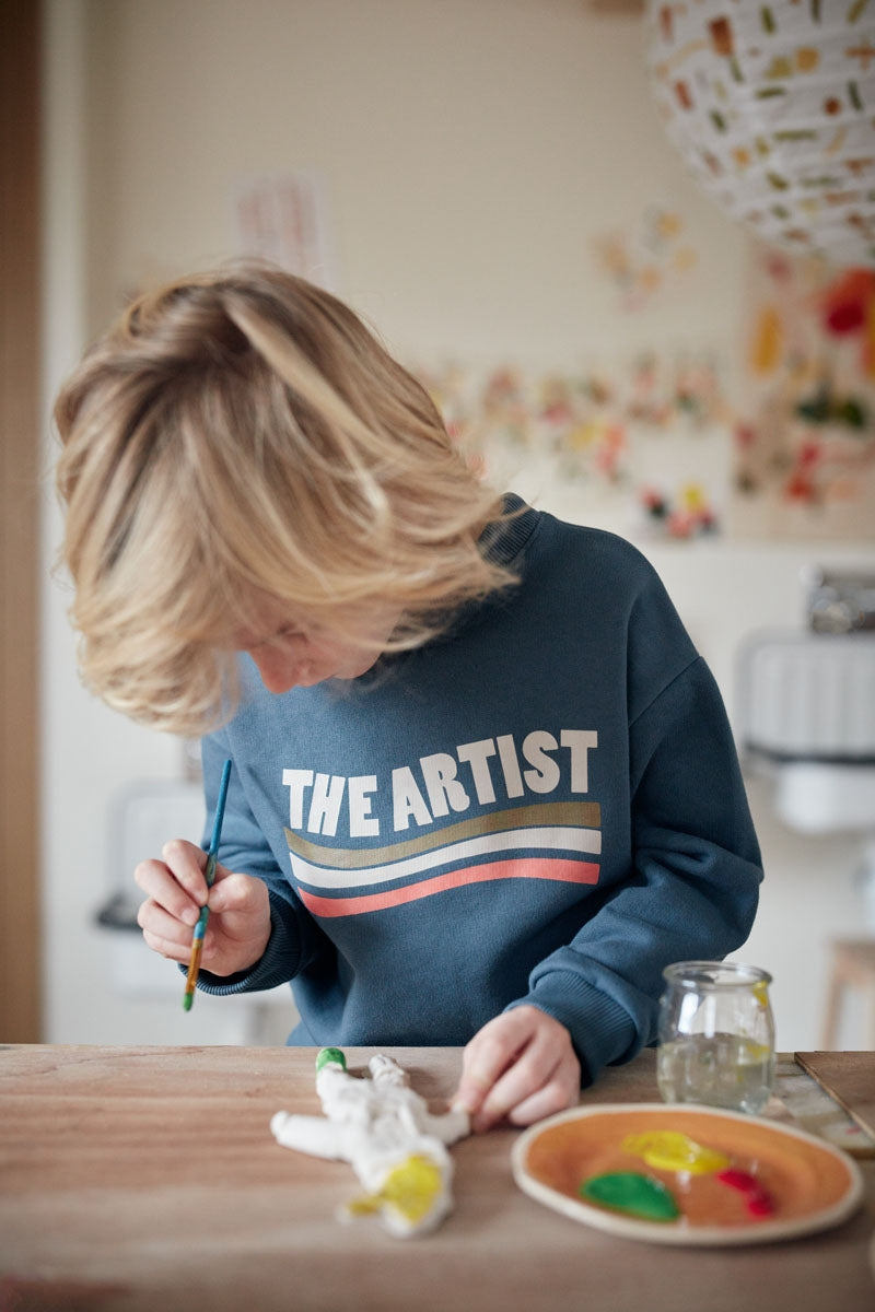 Sweat Poppy bleu acier-BRADERIE-bleu acier-marlot-paris