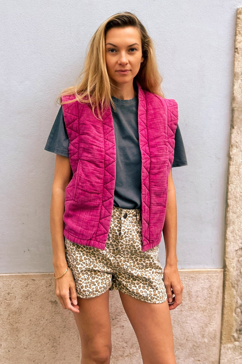 VESTE SISKA rose berry-OUTLET-ROSE BERRY-marlot-paris