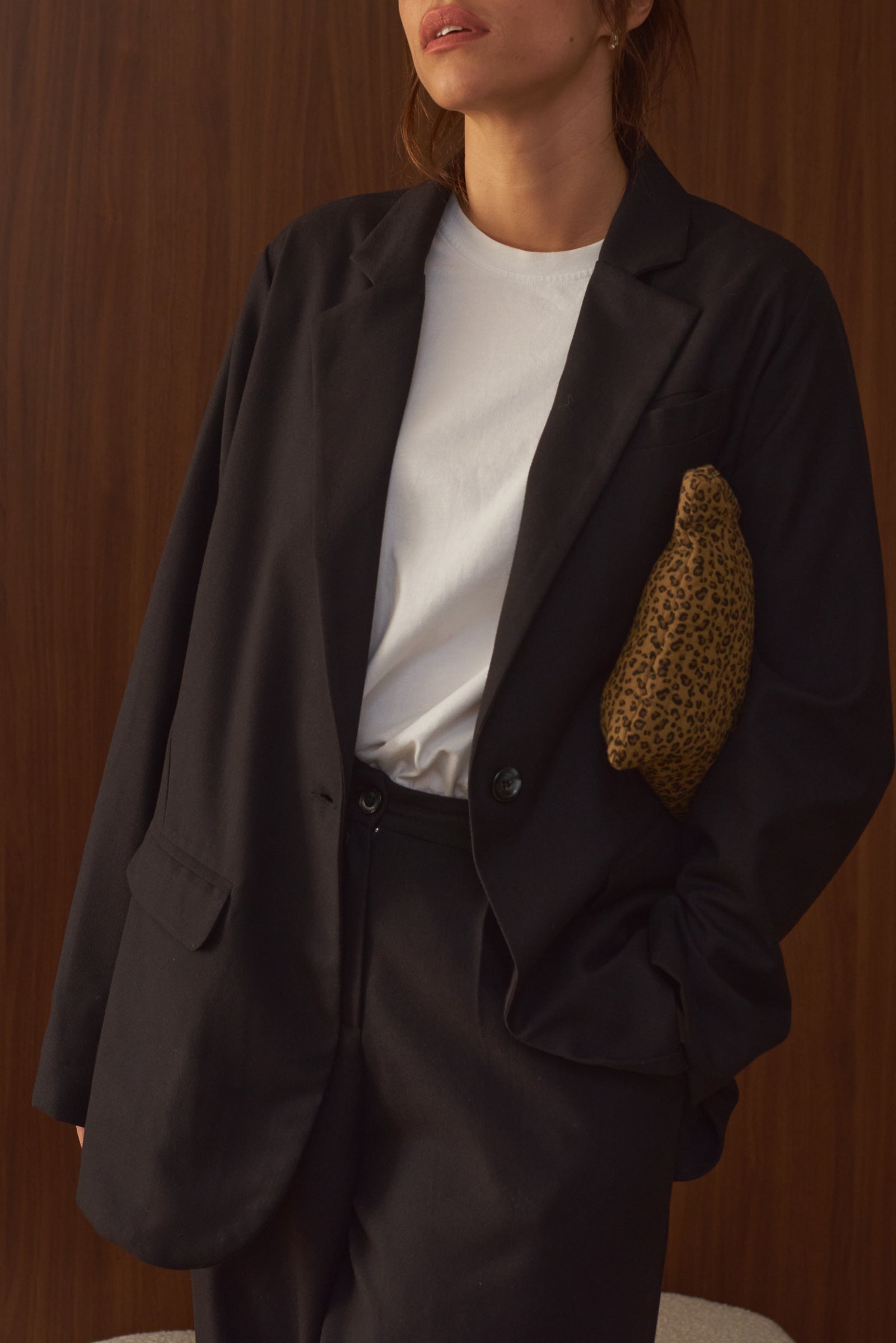 Black Rhéane jacket