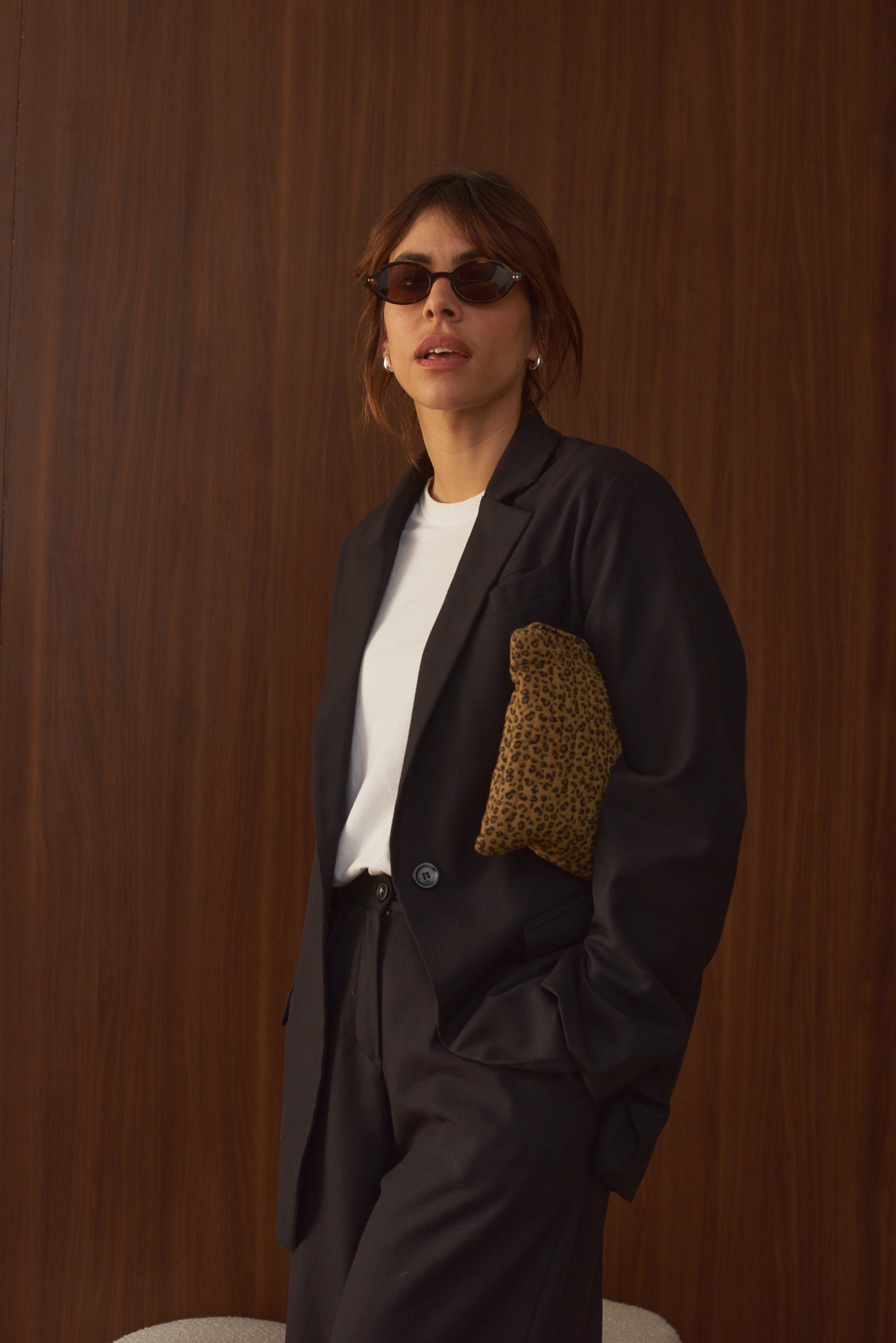 Black Rhéane jacket