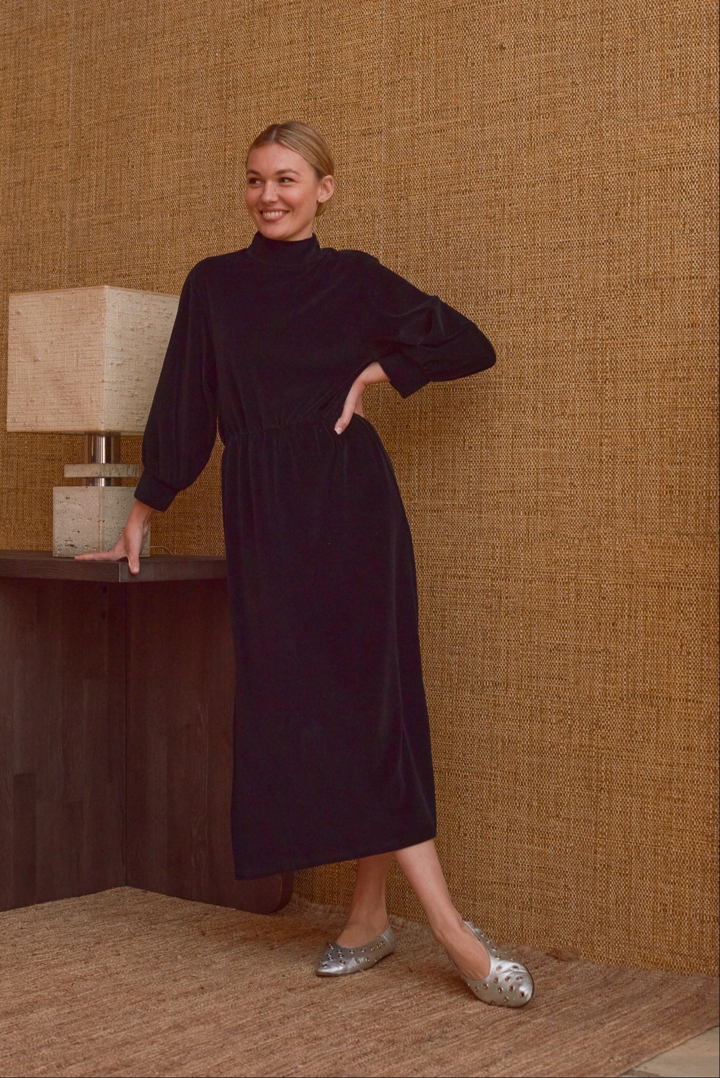 Albane black dress
