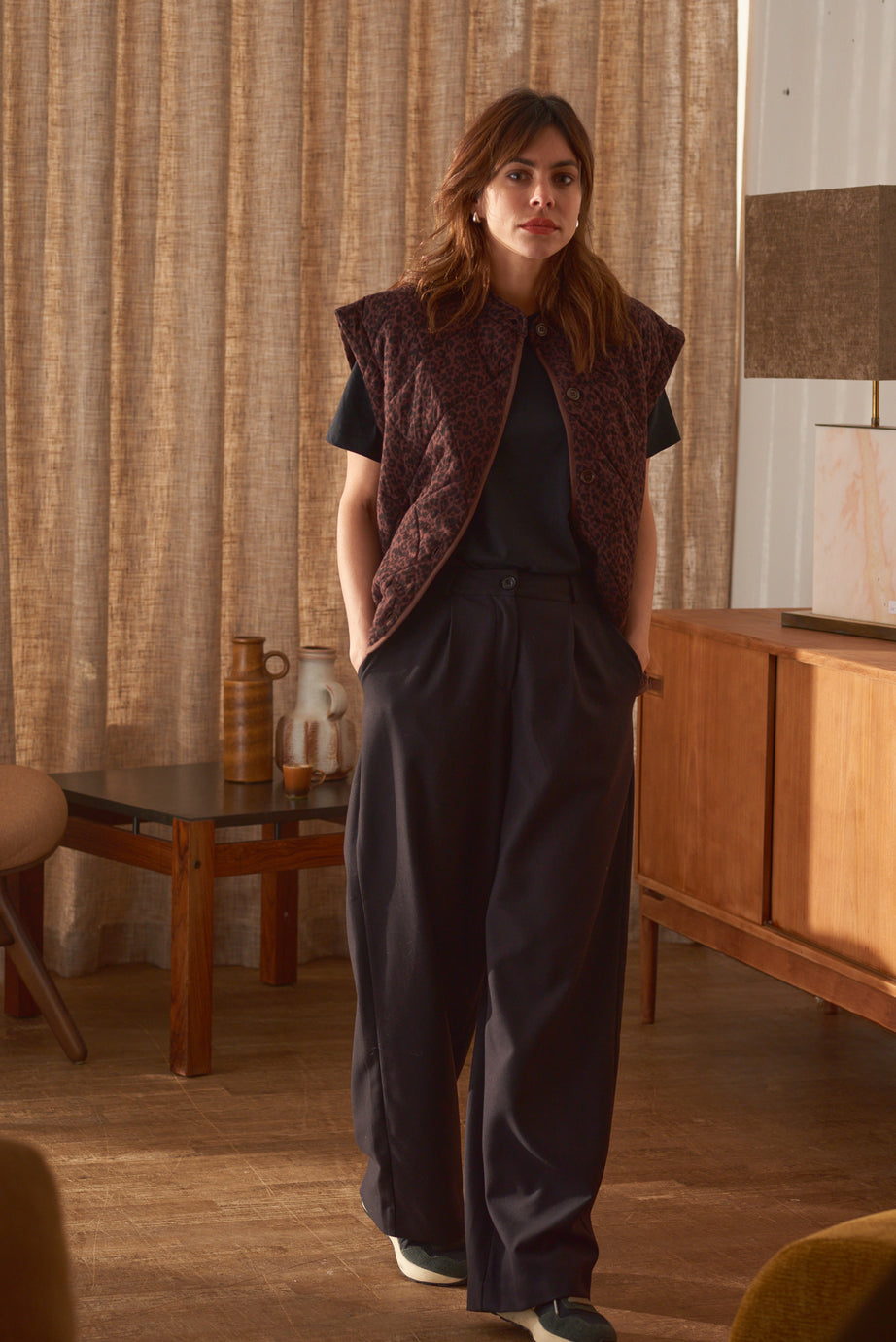Pantalon Nino noir