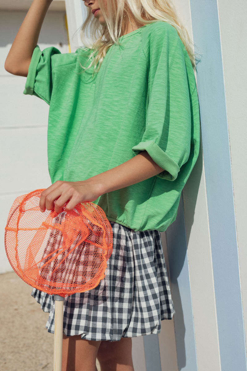 Sweat Zélie vert aqua-Enfant-VERT AQUA-marlot-paris