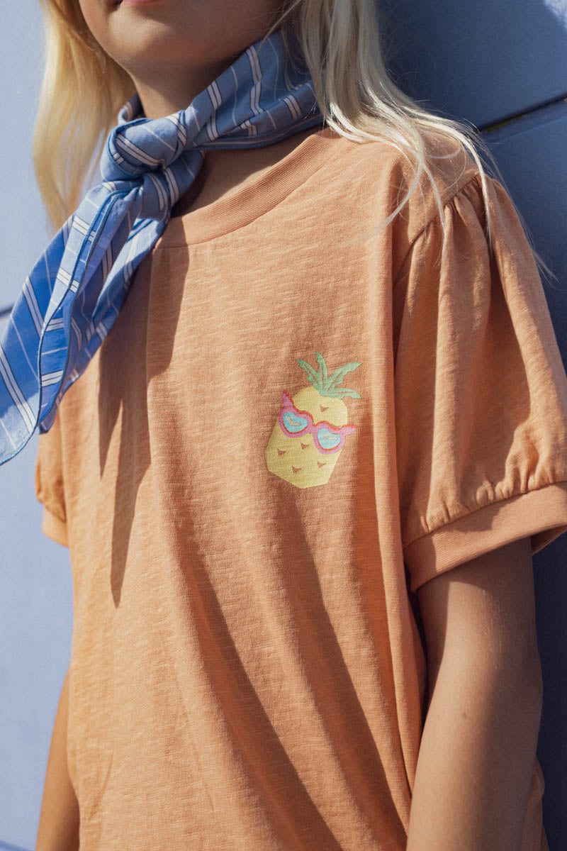 Tee-shirt Capri argile-Enfant-argile-marlot-paris