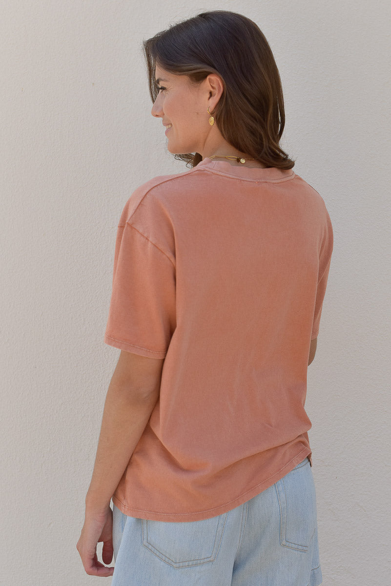 vue de dos tee-shirt femme coton bio jil marmelade marlot paris