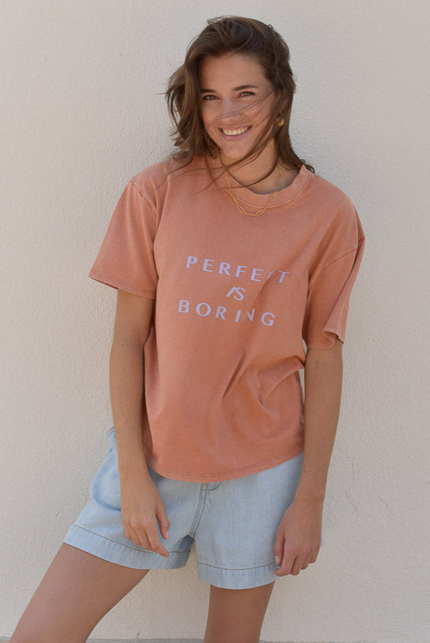 look femme tee-shirt jil coton bio message marlot paris