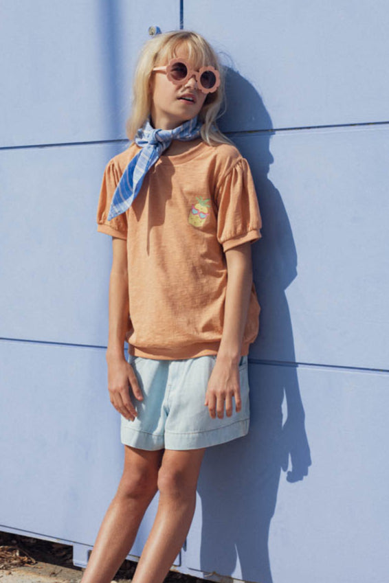 Tee-shirt Capri argile-Enfant-argile-marlot-paris